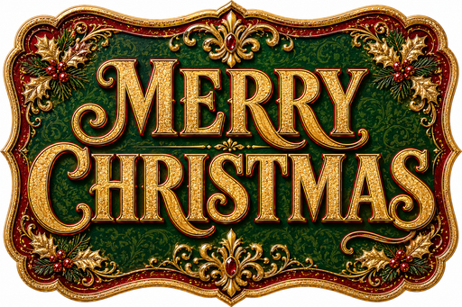 Gold Merry Christmas, Christmas Sign, DBJ-W-0042, 12in wood Sign For Wreath - DecoExchange®