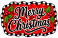 Merry Christmas Check Marquee, DBJ-W-0060, 12in Sign For Wreath, Wood Wreath Sign - DecoExchange®