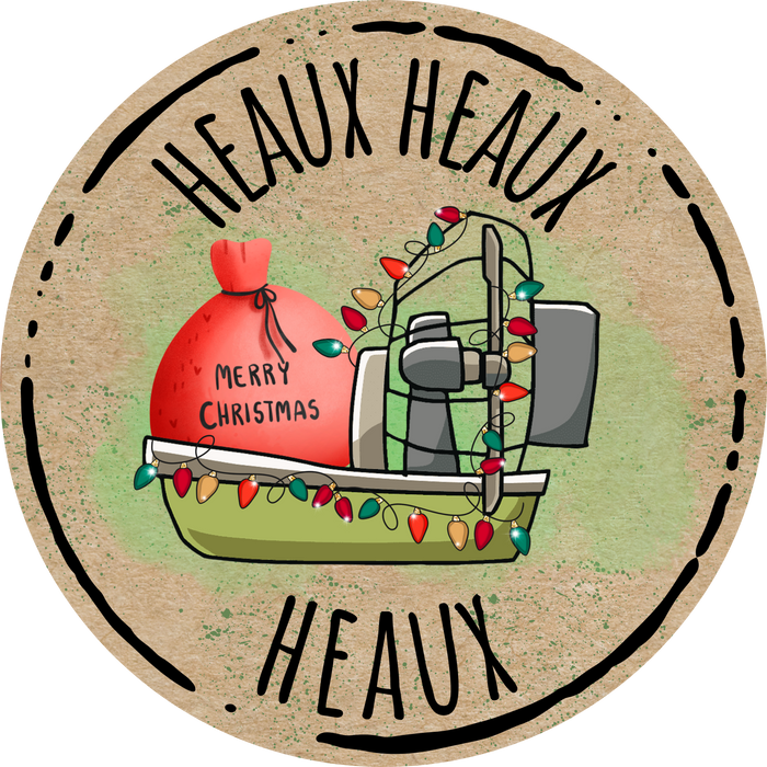 Christmas, Cajun Christmas, DCO-102901-DH, 18" Door Hanger