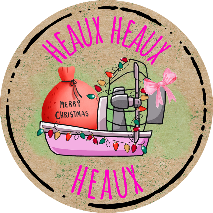 Christmas, Cajun Christmas, DCO-102902-DH, 18" Door Hanger