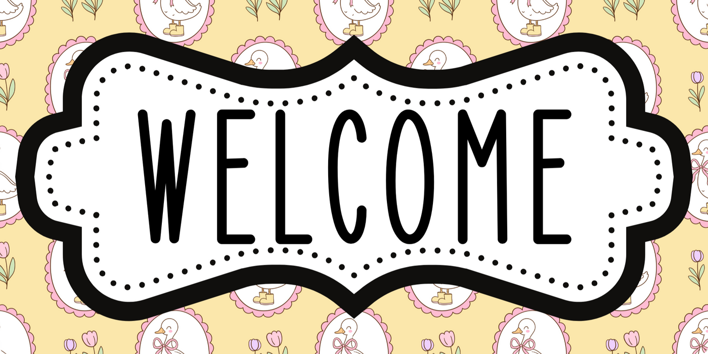 Welcome Spring Sign, DCO-102920-1, Sign For Wreath, 6x12 wood Sign