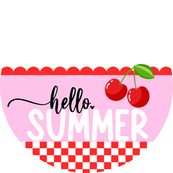 Summer Sign, Cherry Sign, DCO-102991-DH, Sign For Door, 18" Door Hanger