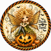 Fairy Sign, Halloween Sign, DCO-103005-DH, Sign For Wreath, 18" Door Hanger