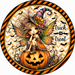 Fairy Sign, Halloween Sign, DCO-103012-DH, Sign For Wreath, 18" Door Hanger