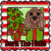 Cocker Spaniel Wreath Sign, Bark The Halls Dog Sign, 12" Wreath Sign, DCO-W-00146