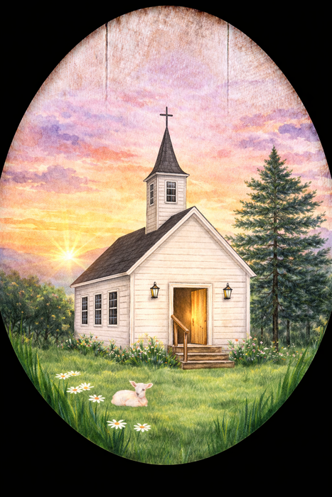 Religious Easter Egg Sign Wood Sign Door Hanger Decoe-W-422 22