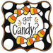Got Candy Halloween Sign, DCO-W-1534, 12in Sign For Wreath, Wood Wreath Sign