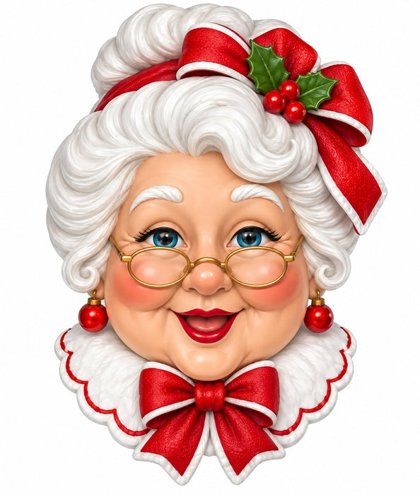 Mrs. Claus with Red Bow - DCO-W-1551