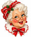 Polka Dot Mrs. Claus - DCO-W-1553