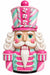 Pink Candy Stripe Nutcracker - DCO-W-1555