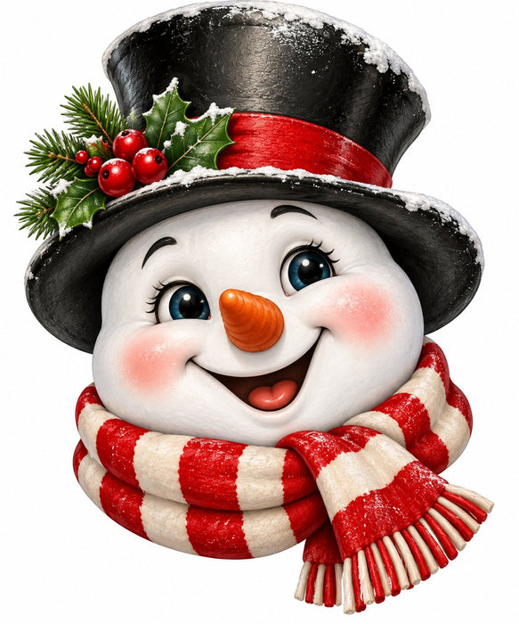 Top Hat Snowman - DCO-W-1556