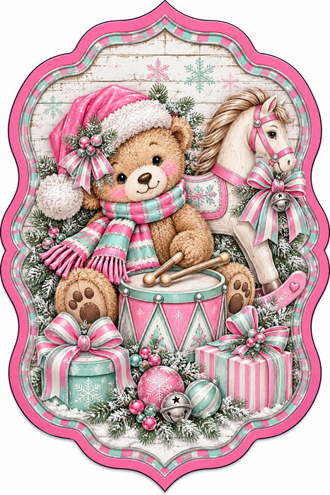 Pink Toyland Teddy Bear - DCO-W-1559