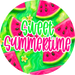 Summer Sign, Watermelon Sign, DECOE-5333-DH, 18" Door Hanger