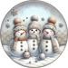Snowman Sign, DECOE-5340-DH, 18" Door Hanger