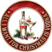 Christmas Sign, Vodka Christmas, DECOE-5364-DH, 18" Door Hanger
