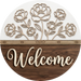 Everyday Sign, Welcome Sign, DECOE-5399-DH, Sign For Door, 18" Door Hanger