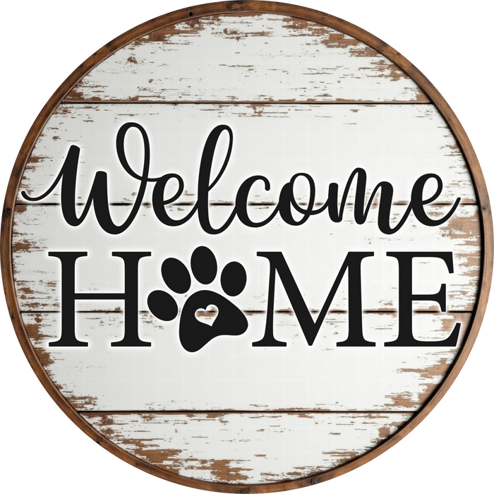 Butterfly Welcome Sign, DECOE-5457-D, Sign For Wreath, 10" Wood Sign