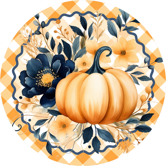 Falloween, Fall Sign, DECOE-5501-DH, Sign For Wreath, 18" Door Hanger