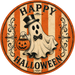 Vintage Halloween, Ghost Sign, DECOE-5514-DH, Sign For Wreath, 18" Door Hanger