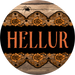 Hellur Sign, DECOE-5541-DH, Sign For Wreath, 18" Door Hanger