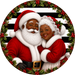 Mr and Mrs Clause sign, Santa Sign, DECOE-5542-DH, Sign For Wreath, 18" Door Hanger