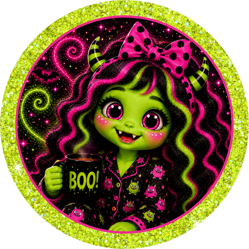 Halloween Sign, DECOE-5546-DH, Sign For Wreath, 18" Door Hanger