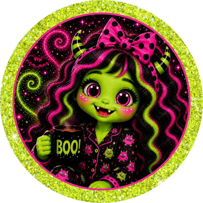 Halloween Sign, DECOE-5546-DH, Sign For Wreath, 18" Door Hanger