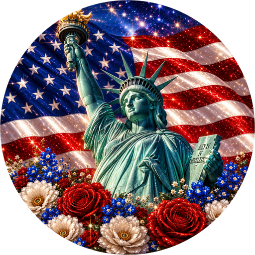Patriotic Sign, America 250, DECOE-5560-DH, Sign For Wreath, 18" Door Hanger