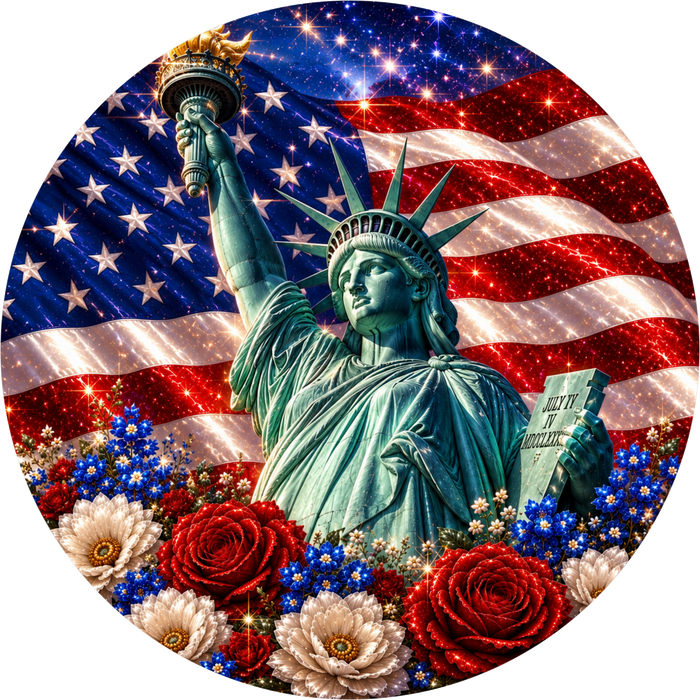 Patriotic Sign, America 250, DECOE-5560-DH, Sign For Wreath, 18" Door Hanger
