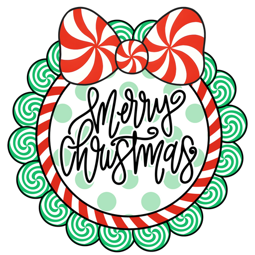 Merry Christmas Wreath Door Hanger, DECOE-W-904904-DH, 22" Door Hanger - DecoExchange®