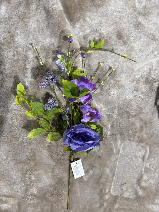 18" Rose & Pancy Spray PL1121-LAV