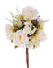 21"L Peony/Daisy/Protea Bush X5 Cream White FB195135