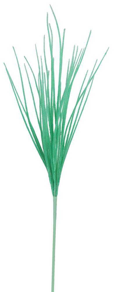 27"L Flocked Grass Bush Mint Green FG6102C8 - DecoExchange®