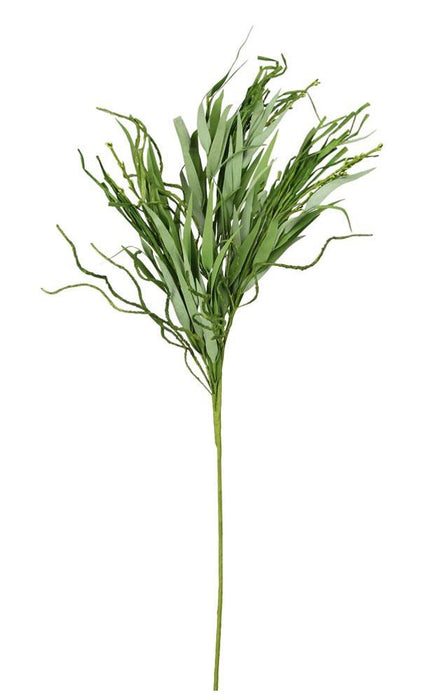 32"L Willow Leaf/Grass/Twig Spray Green FG6171