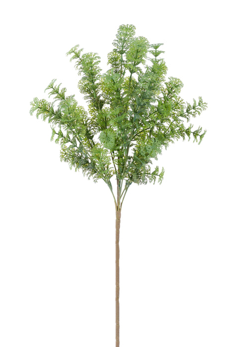 22"L Plastic Circle Leaf Bush X9 Tt Green FG661830