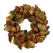 28"Dia Magnolia Leaf Wreath Green/Brown FG664646 - DecoExchange®