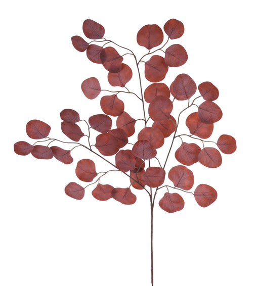 27"L Apple Leaf Spray 12Pcs/Bdl, Brown/Grey FG671652