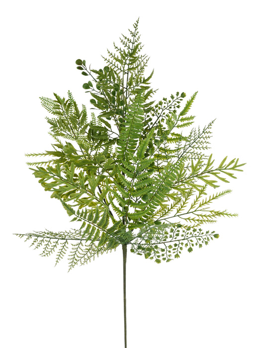 29"L Mixed Fern/Foliage Spray Mixed Green FG674191 - DecoExchange