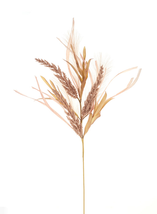 32"L Spike/Paper Grass/Plume Spray Light Brown FH8164EY - DecoExchange®