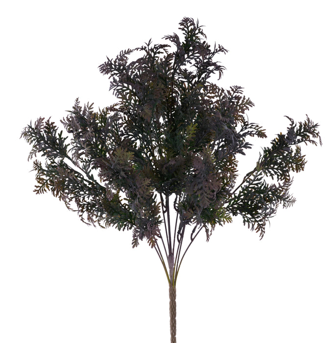 23"L Lace Fern Bush Dk Purple FP105823