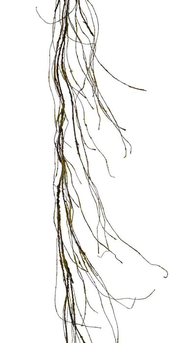 6'L Mossy Twig Garland Brown/Green FT1787 - DecoExchange®