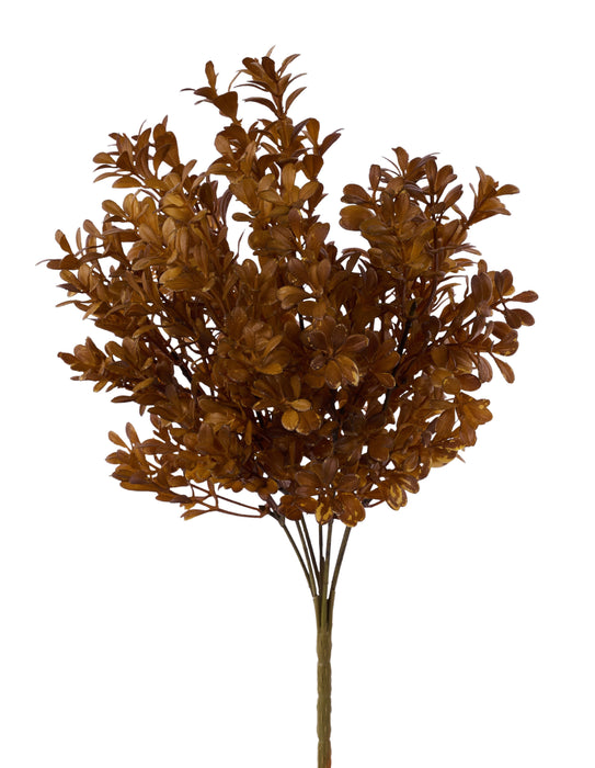 13.5"L Boxwood Bush X7 Tan HA188731 - DecoExchange®