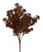 13.75"L Ball Flower Bush X7 Tan HA189231 - DecoExchange®