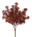 13.75"L Ball Flower Bush X7 Rust HA189232 - DecoExchange®