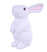 15.25"H X 10.25"L Standing Rabbit White/Pink HE7273 - DecoExchange®