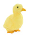 5.5"H X 3.75"L Faux Fur Duckling Yellow/Orange HE735529 - DecoExchange®