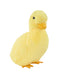11"H X 7.5"L Faux Fur Standing Duckling Yellow/Orange HE735729 - DecoExchange®