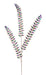 34.5"L Diamond/Glitter Fern Spray Mardi Gras HG3341 - DecoExchange®
