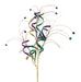 35"L Glttr Curl/Monofilament Ball Spray Mardi Gras HG3376 - DecoExchange®