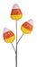 16"L Felt Candy Corn Spray Yellow/Orange/White HH1388 - DecoExchange®
